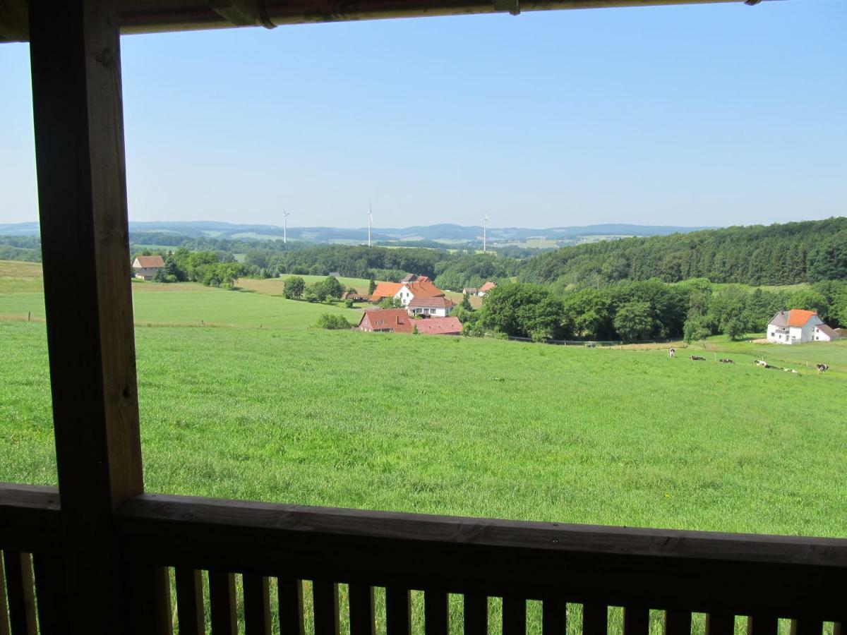 Appartamento Landhaus Panoramablick, Kreth Extertal Esterno foto